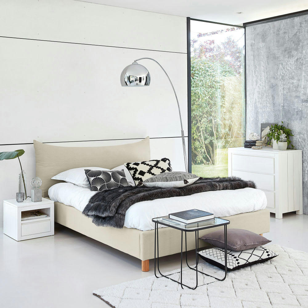 Fergus - Lit 180x200 beige