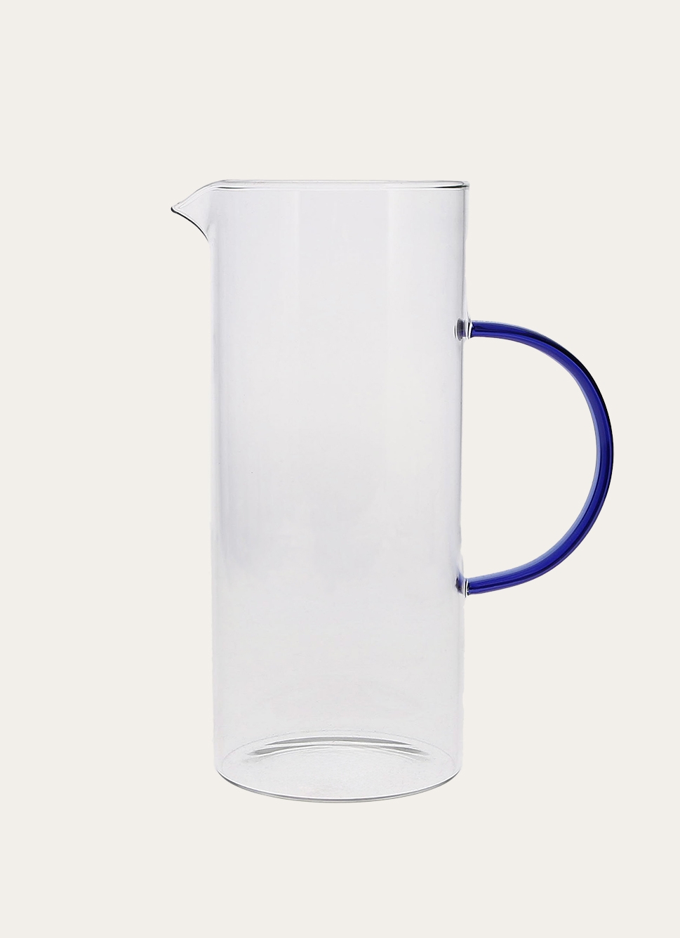 PICHET EN VERRE GLEN Bleu MARINE