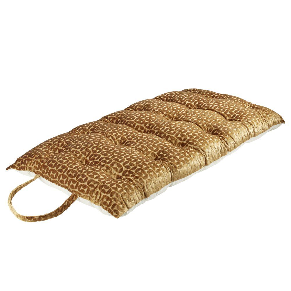 Coussin de sol matelas motif texturé 60x120cm (2 modèles)