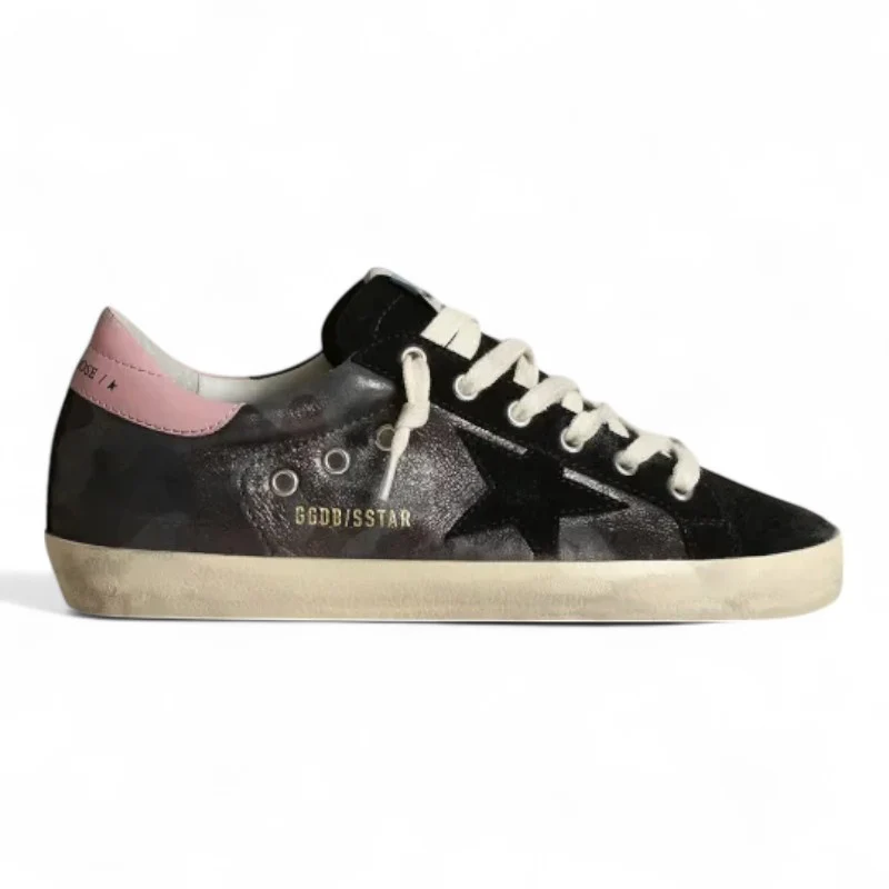 The Super-Star LTD sneakers in metallic camouflage nappa leather