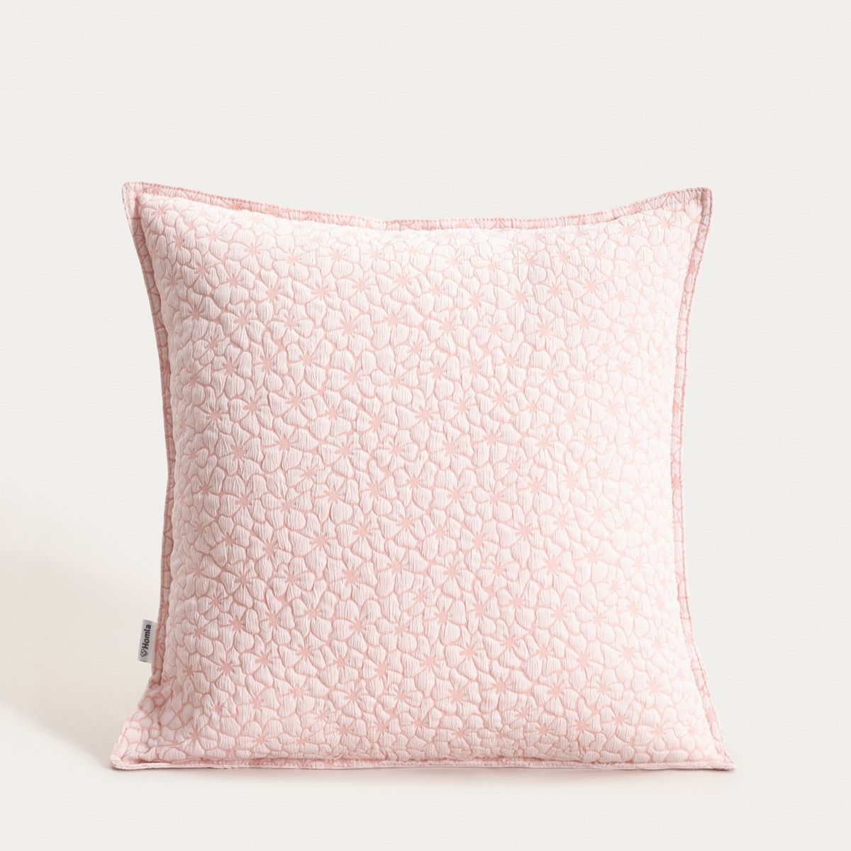 Poszewka BLOMSTER żakardowa różowa 45x45cm
