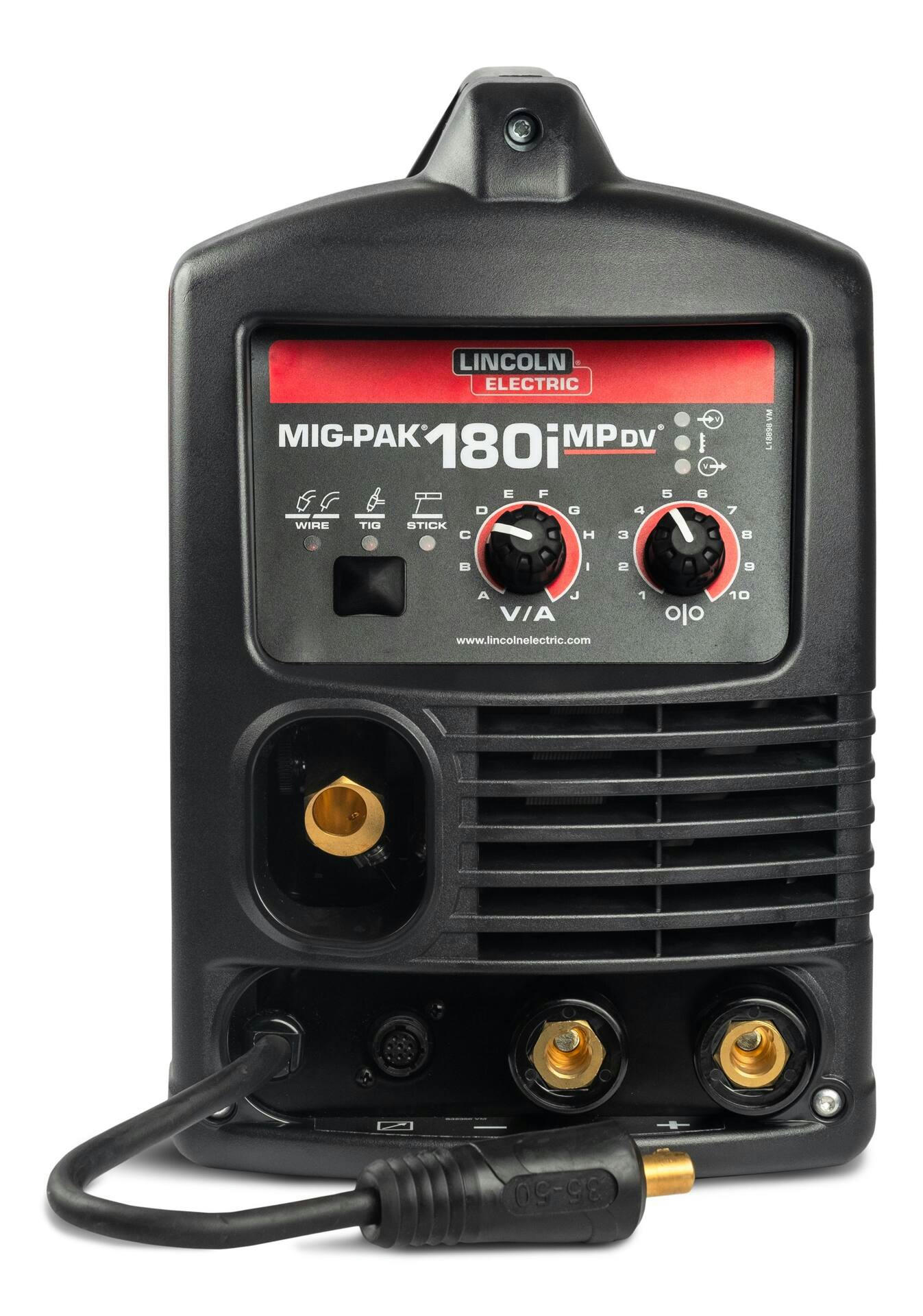 Lincoln Electric MIG-Pak 180 Multi-Process Dual Voltage Welder, 120/230-V