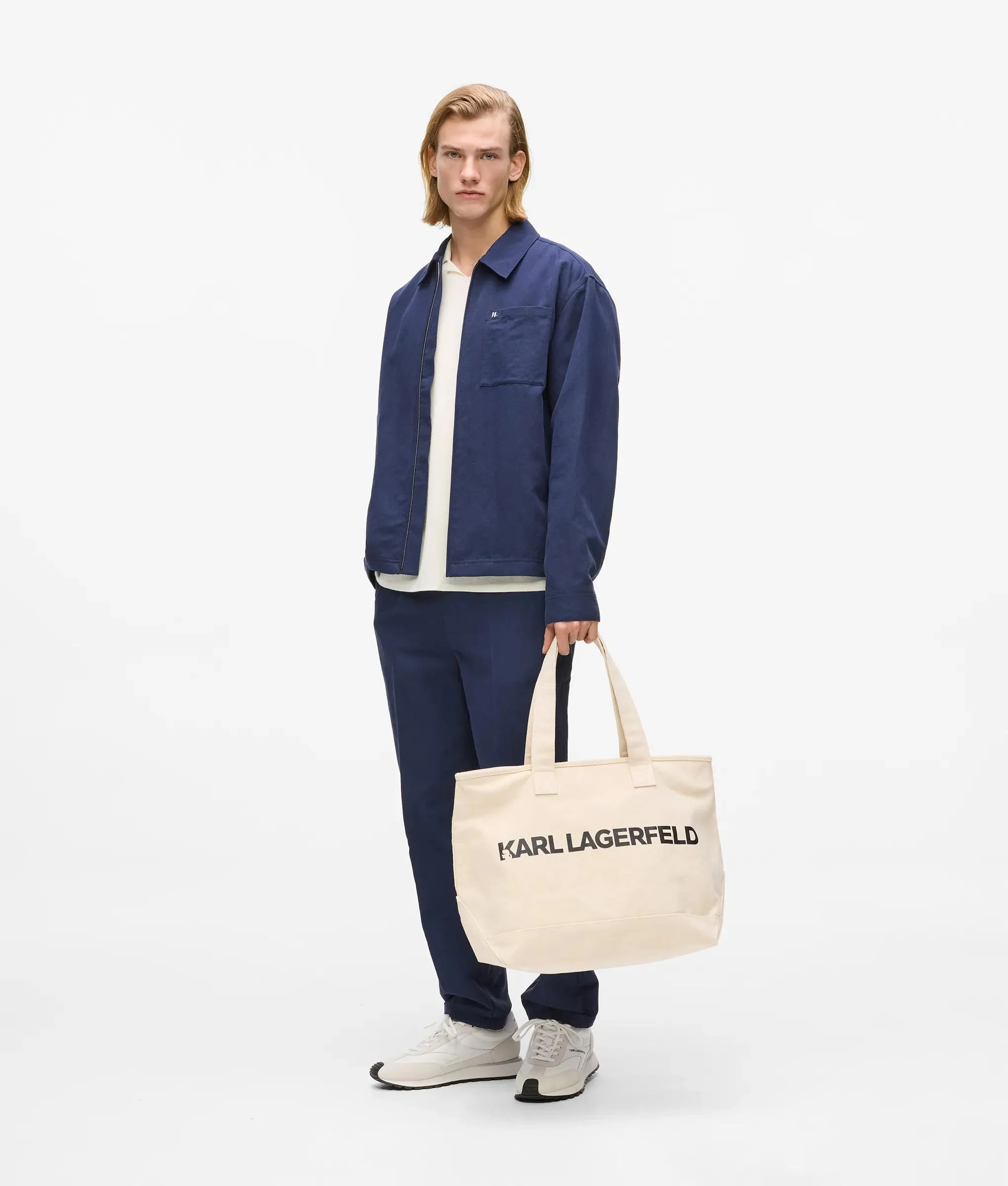 Sac en toile avec logo extra-large
