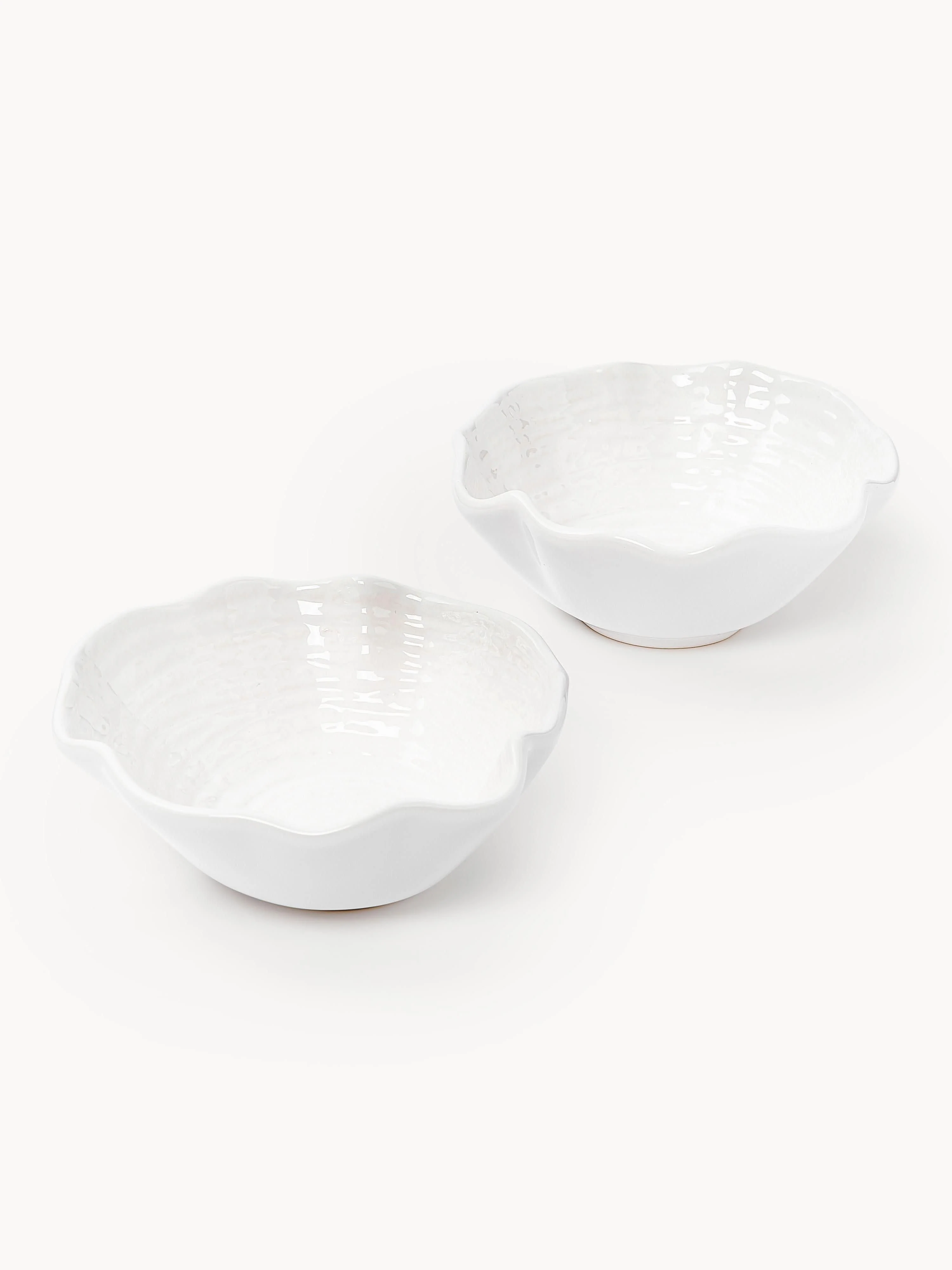 Schalen Colleen in organischer Form, 2er-Set
