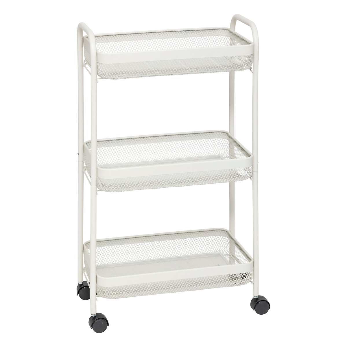 Carro de apoio MAYAJ beje em metal