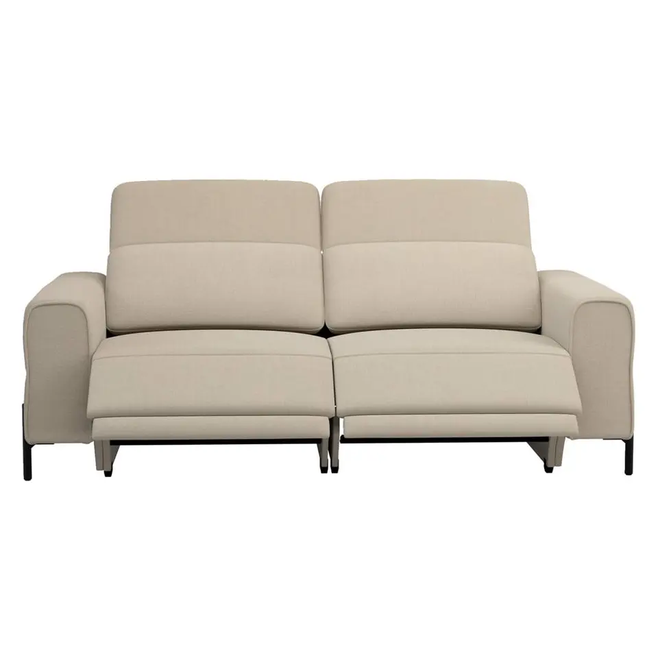 Bank Dave 3-zits - elektrisch verstelbaar - taupe