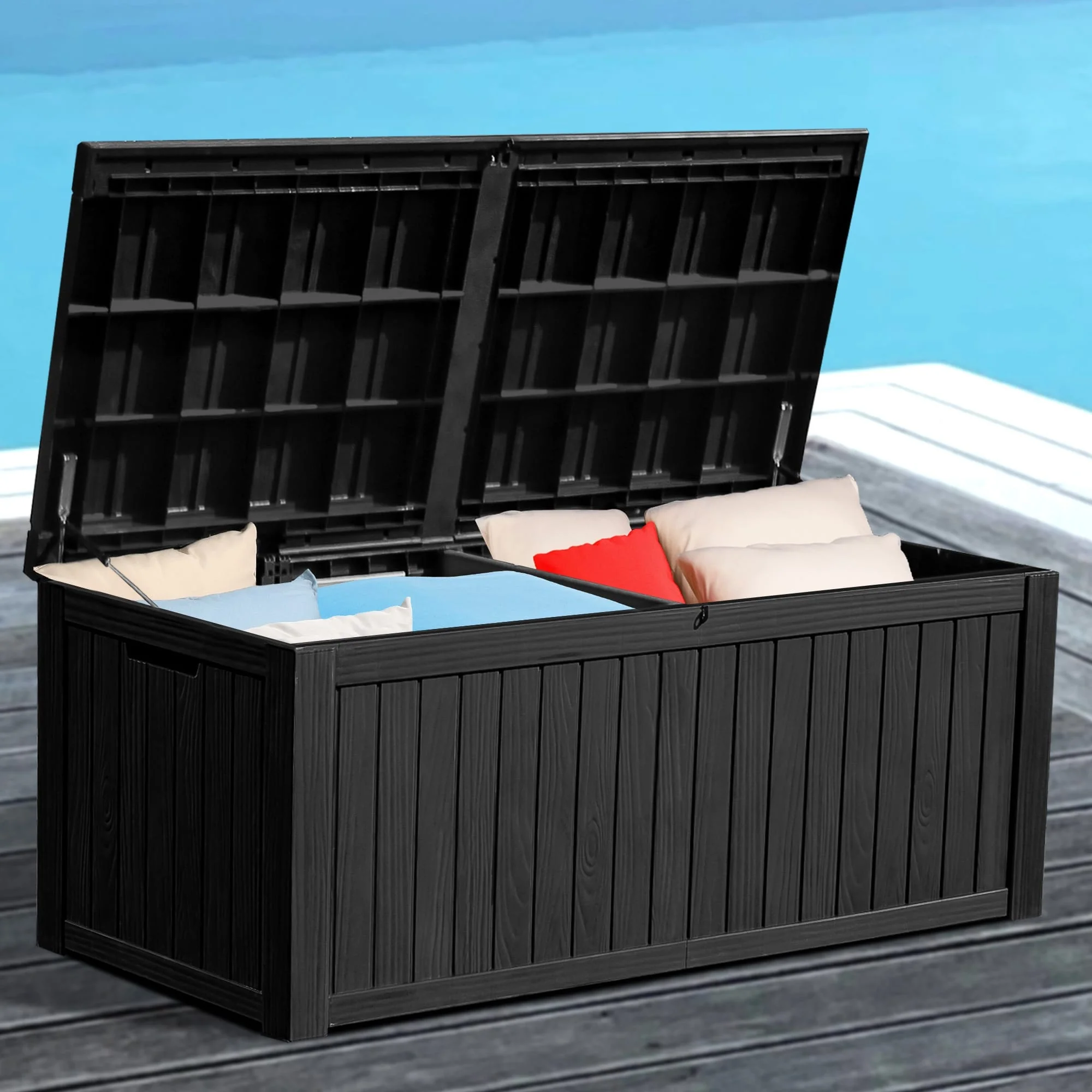 150 Gallon Outdoor Storage Waterproof Deck Box