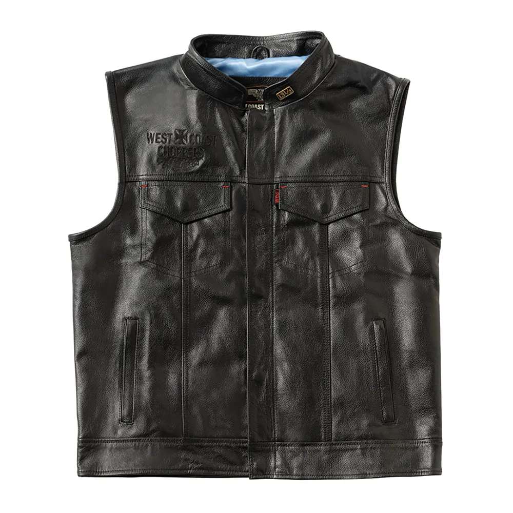 West Coast Choppers Collab 13 1/2 Leather vest
