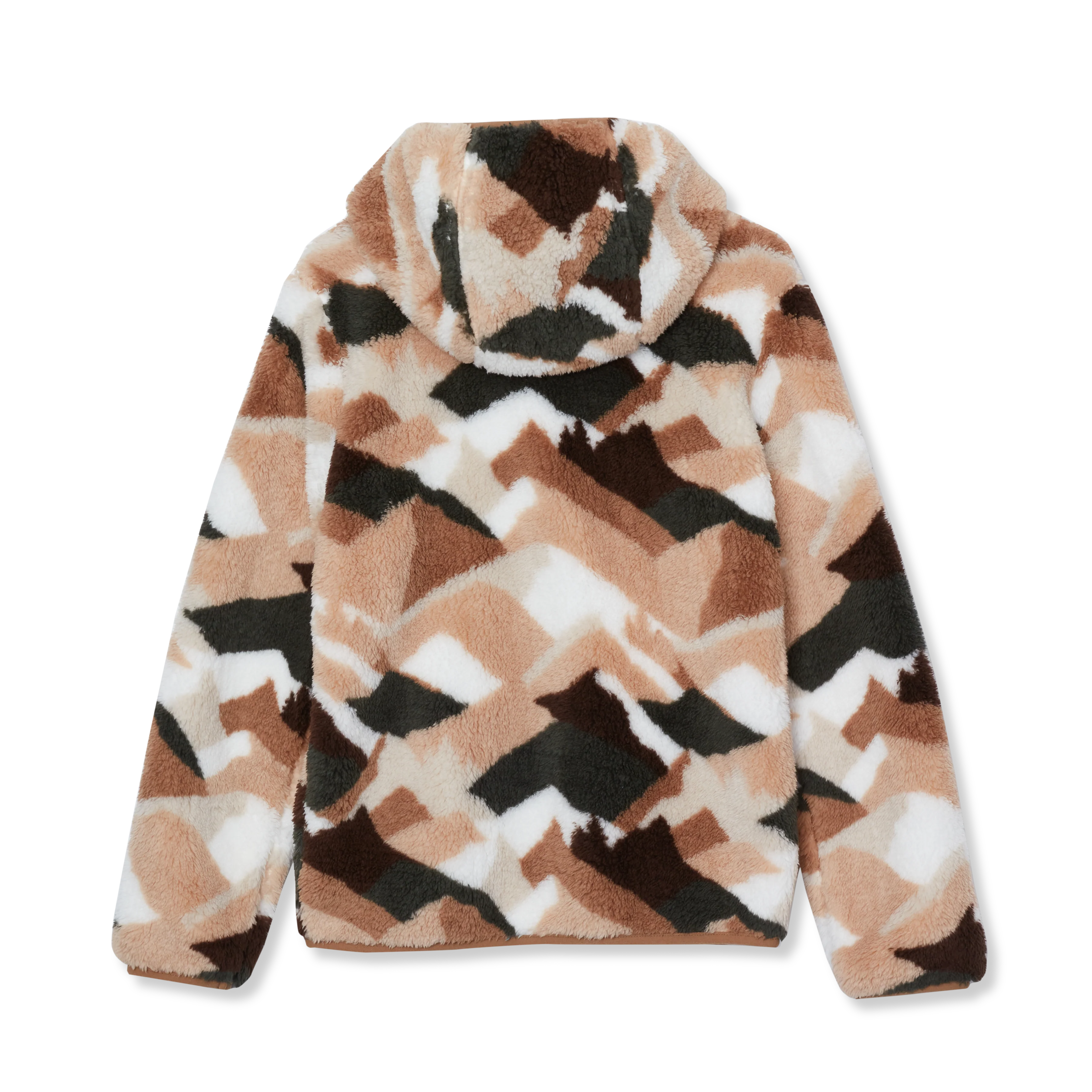 Kids' Hooded Quest Plush Fleece Jacket - Print