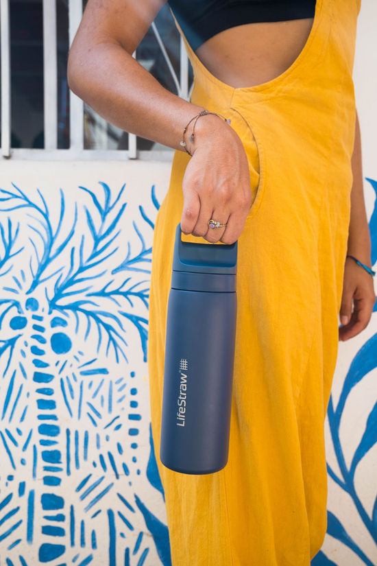 Lifestraw Go Stainless Steel 530Ml Filter Bottle Waterfilter