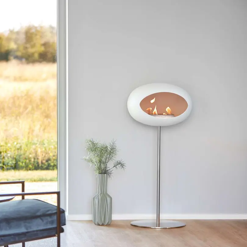 Bio Ethanol Kamin Steel Low