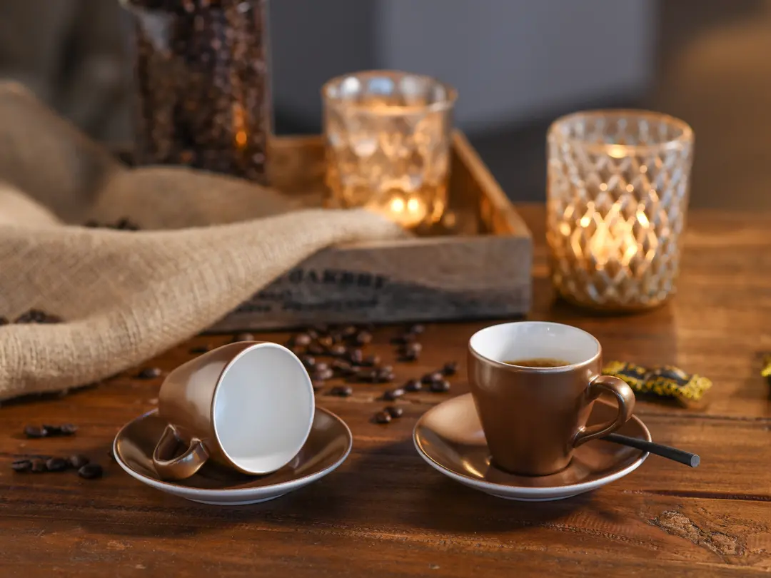 Espressotasse 4-teilig Golden Days