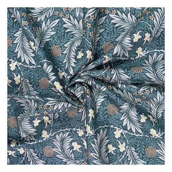 William Morris Larkspur Cotton Fabric by the Metre