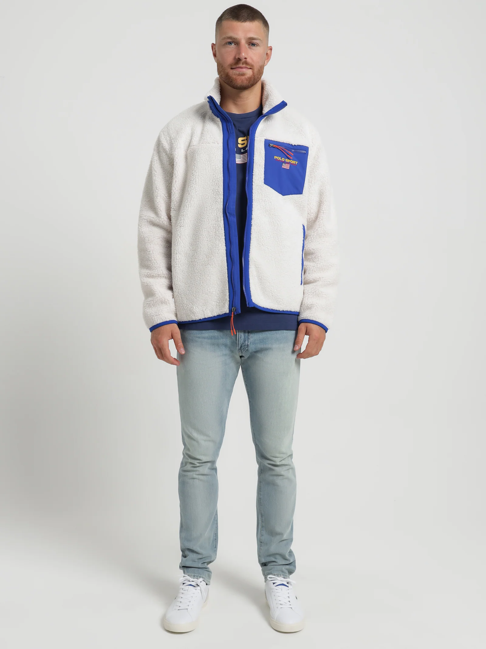 Bonded Polo Sport Pile Fleece