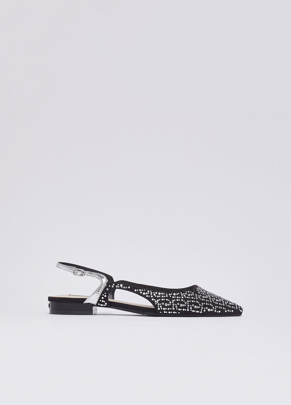 Slingback full strass