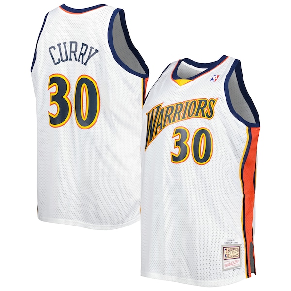 Stephen Curry Golden State Warriors Big & Tall Hardwood Classics 2008/09 Swingman Jersey - White