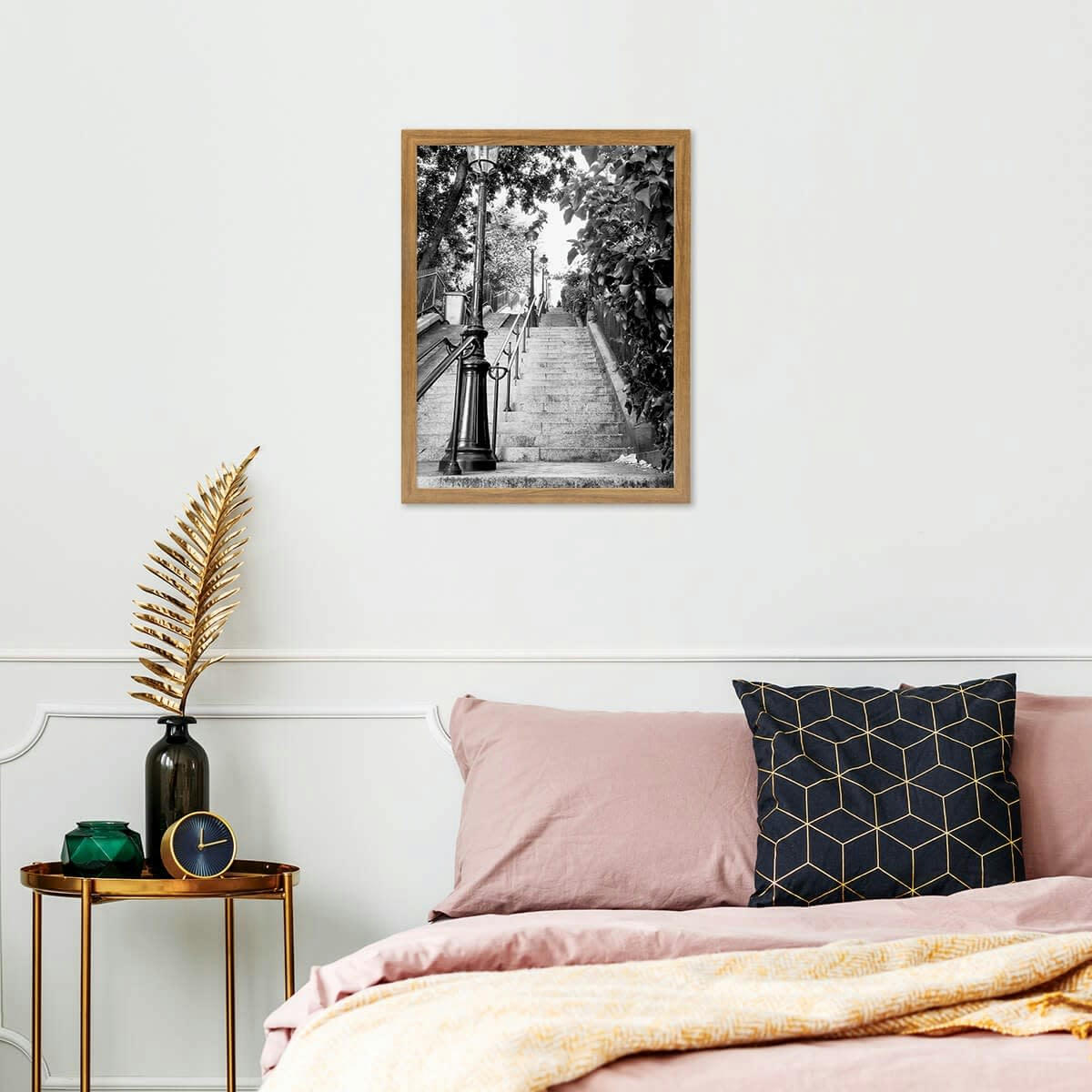 PRECIOUS - Cadre photo noyer 30x40 cm résine recyclée