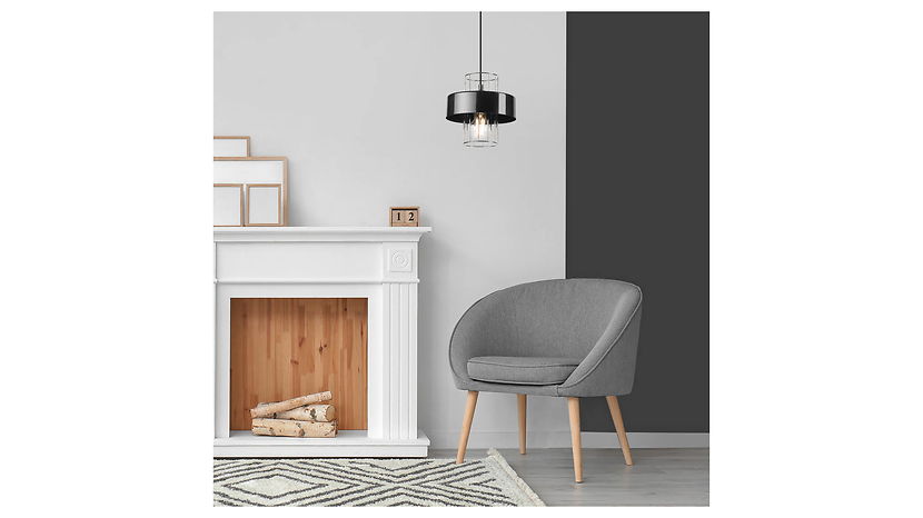 Lampa wisząca Joy metalowa czarna