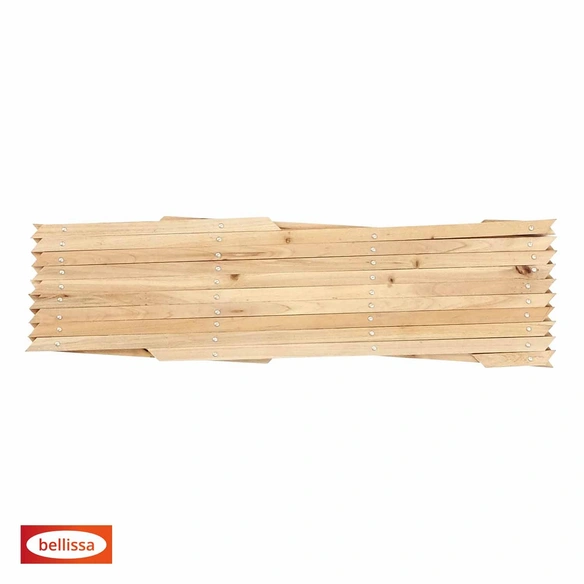 Holzspalier, LxH: 270 x 1,5 cm, Braun