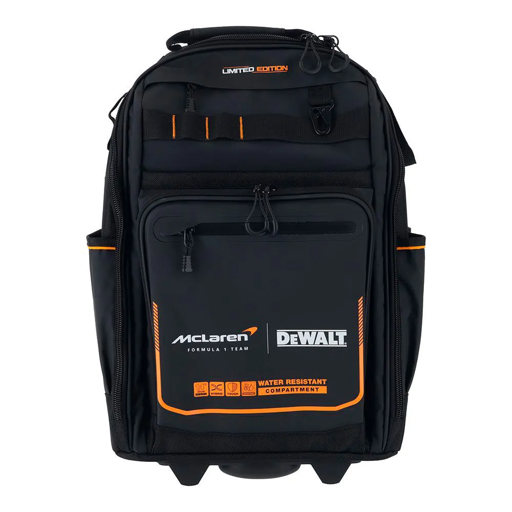 Dewalt McLaren Edition IP54 tool trolley bag
