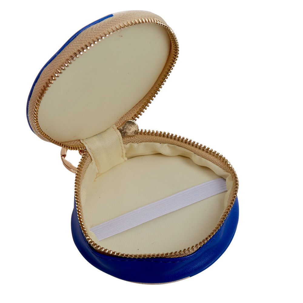 Pochette écouteur tricolore blanc bleu rouge