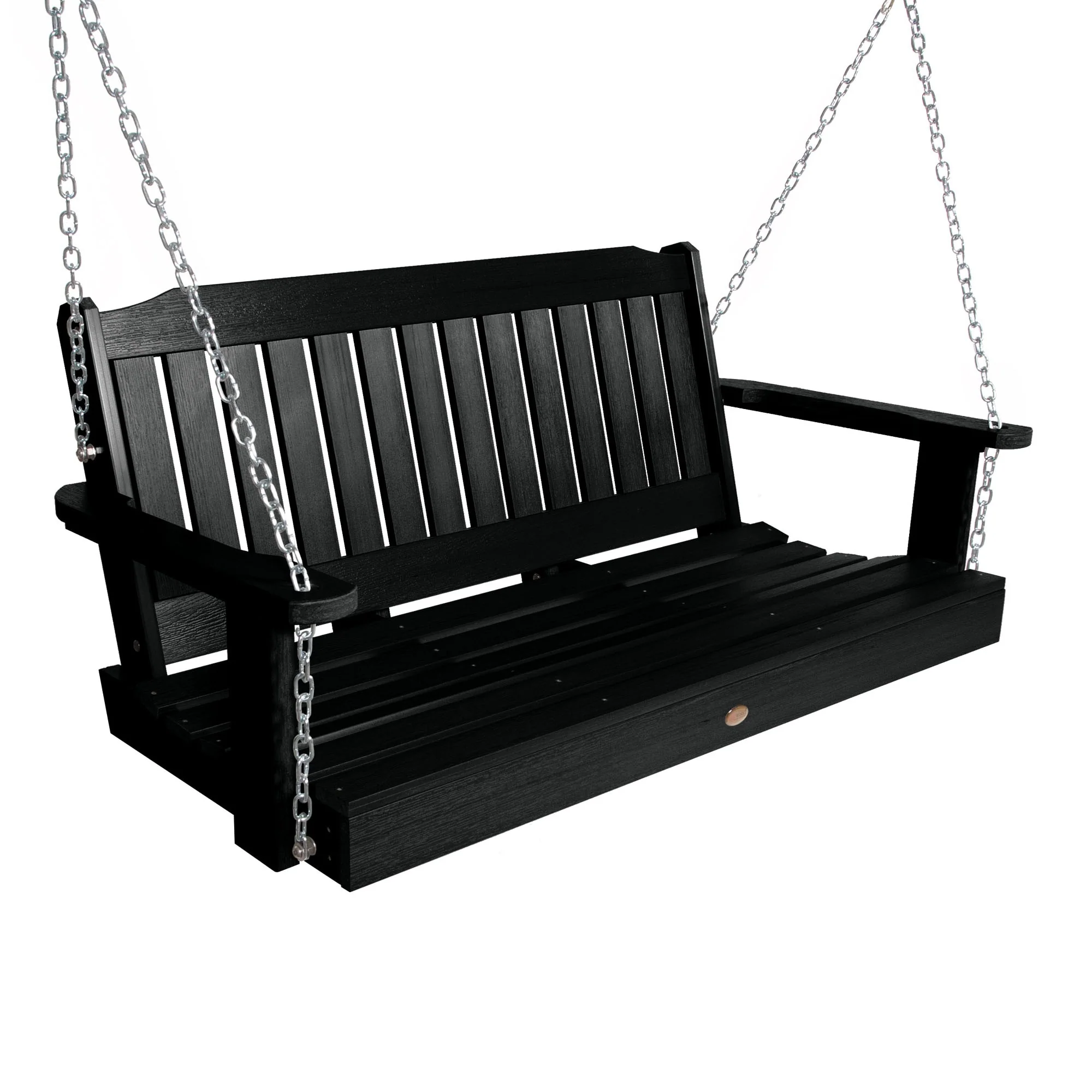 Highwood Lehigh 4-Foot Eco-friendly Synthetic Wood Porch Swing