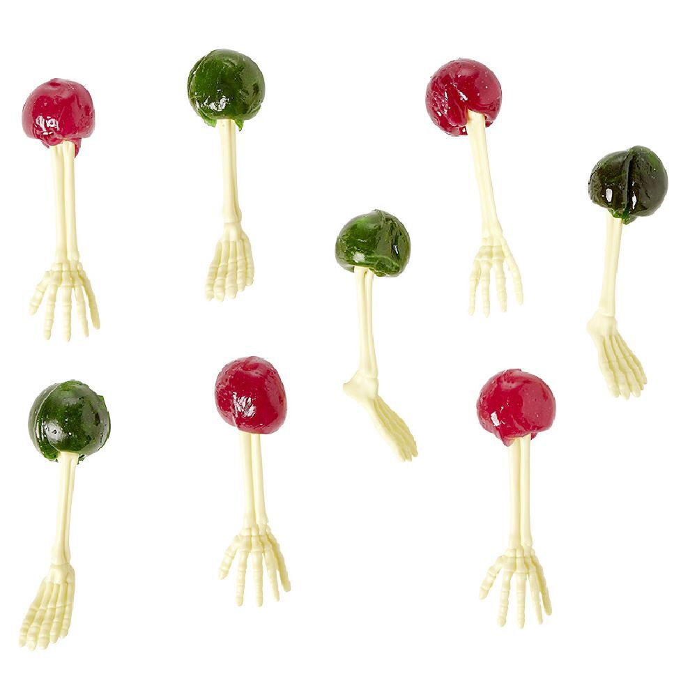 Sachet sucettes Halloween en forme d'os