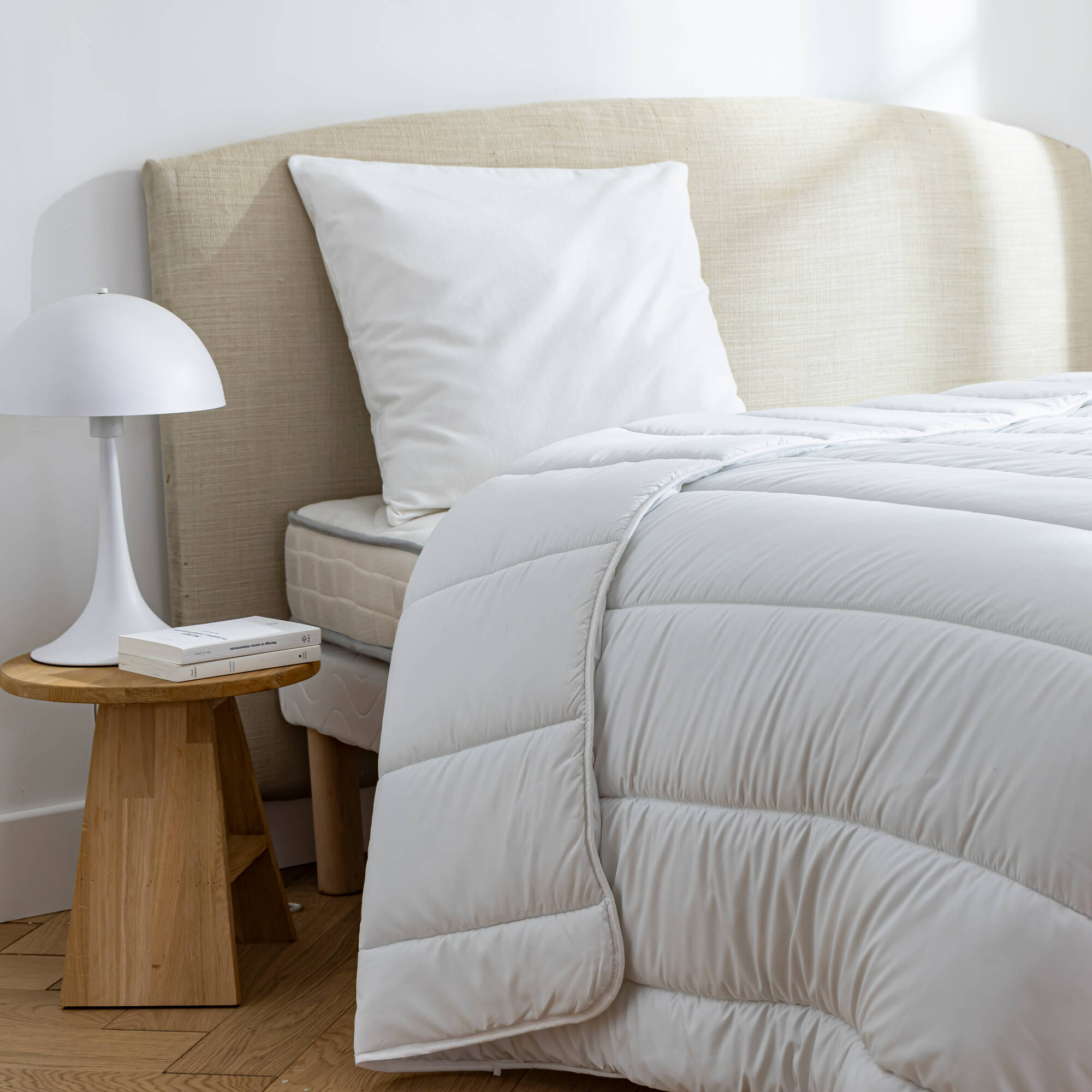 Sous-taie protège-oreiller ultra absorbant