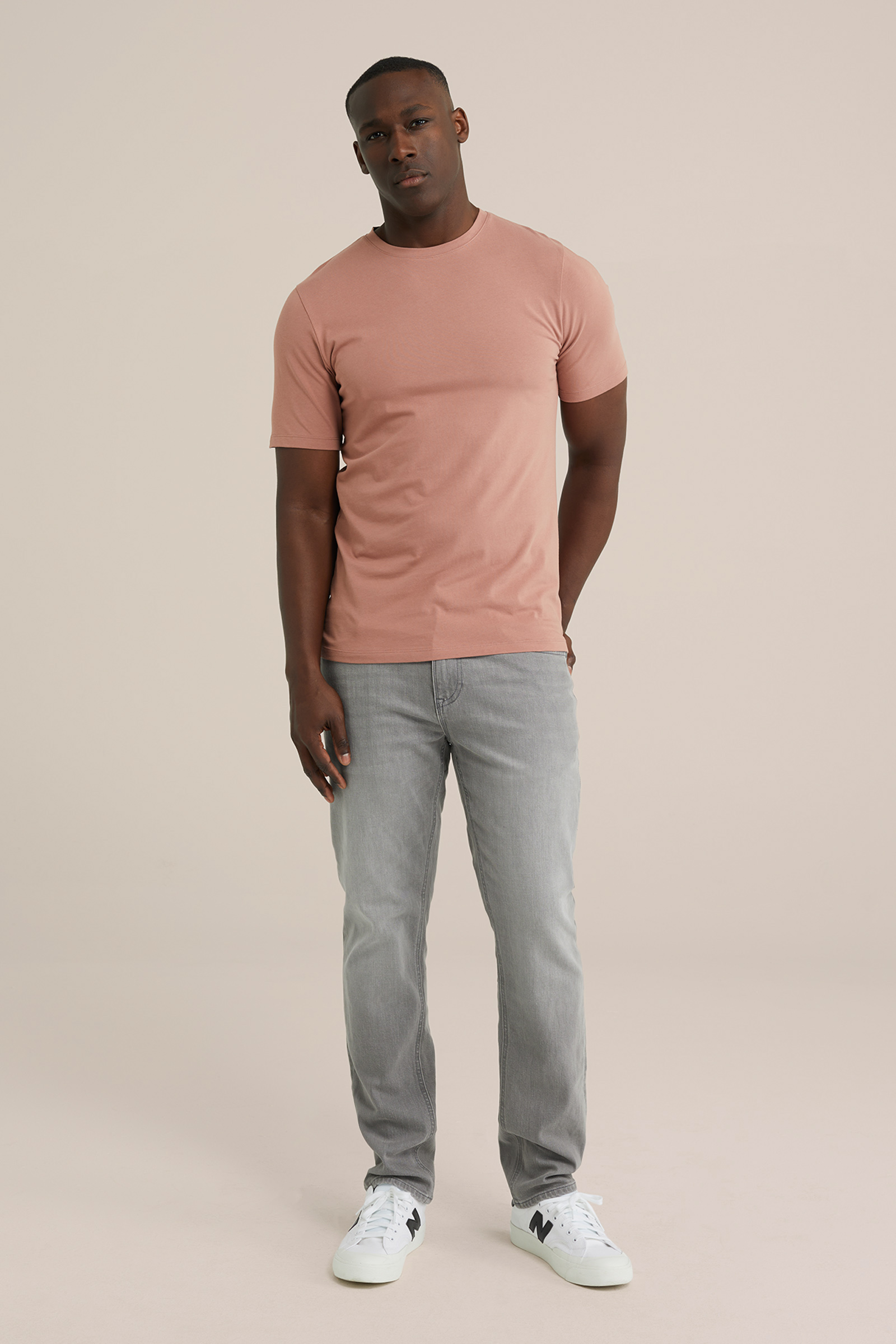 Heren Slim fit T-shirt