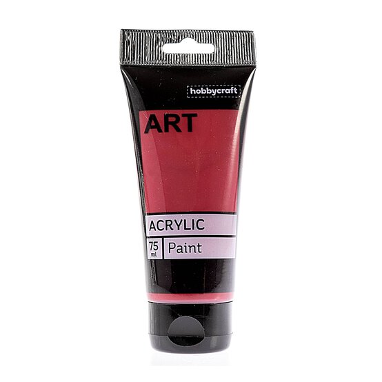 Burgundy Art Acrylic Paint 75ml