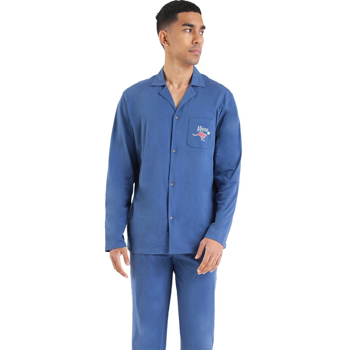 Pyjama haut boutonné