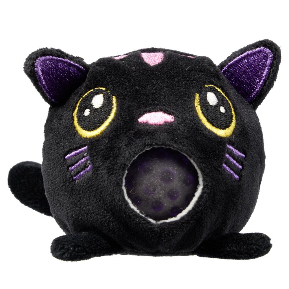 Balle anti-stress Halloween polyester Ø6xH6cm (4 modèles)