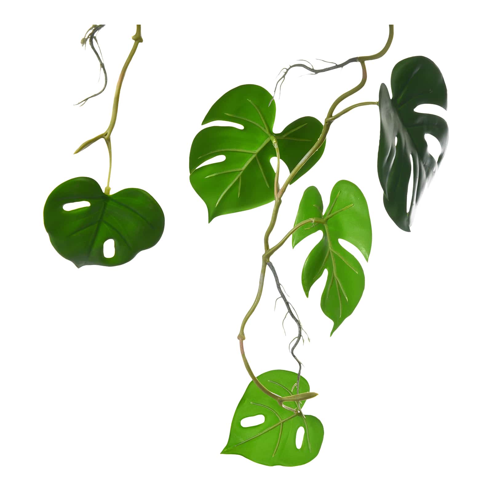 Kunstgirlande Monstera Grün,L 930 mm