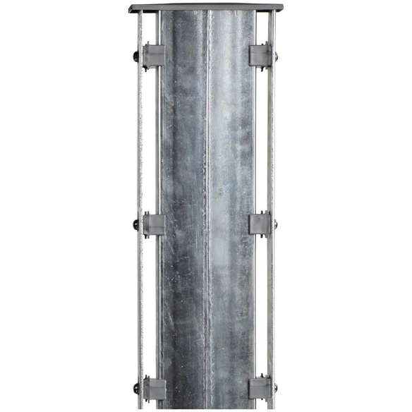 Zaunpfosten, Stahl, BxHxL: 4 x 140 x 140 cm