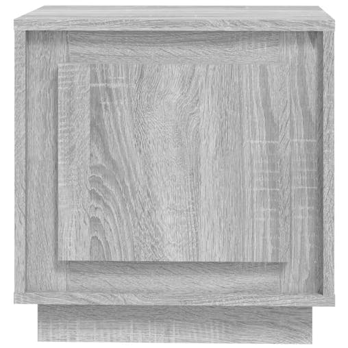 NNEVL Bedside Cabinets 2 pcs Grey Sonoma 44x35x45 cm Engineered Wood