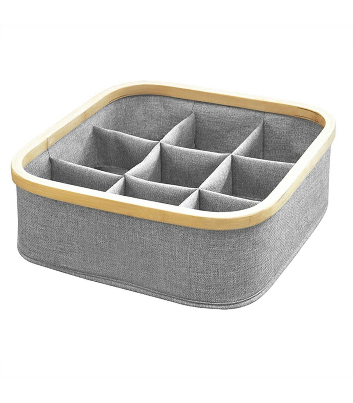 - Panier cadre bambou 9 compartiments