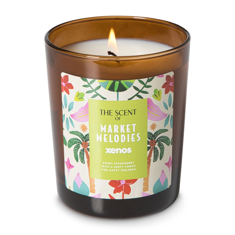 Geurkaars Market Melodies - &Oslash;9.5x7.9 cm