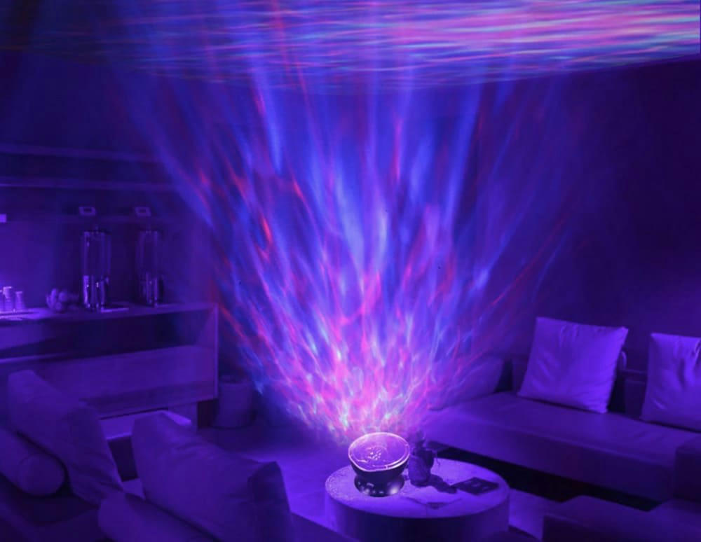 - Projecteur océan son et lumière