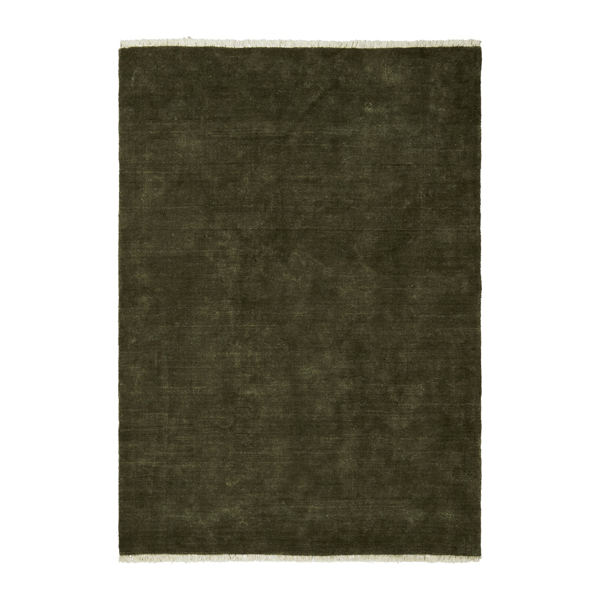 Ferm Living Firth Jute Vloerkleed 200 x 300 cm - Dark Olive