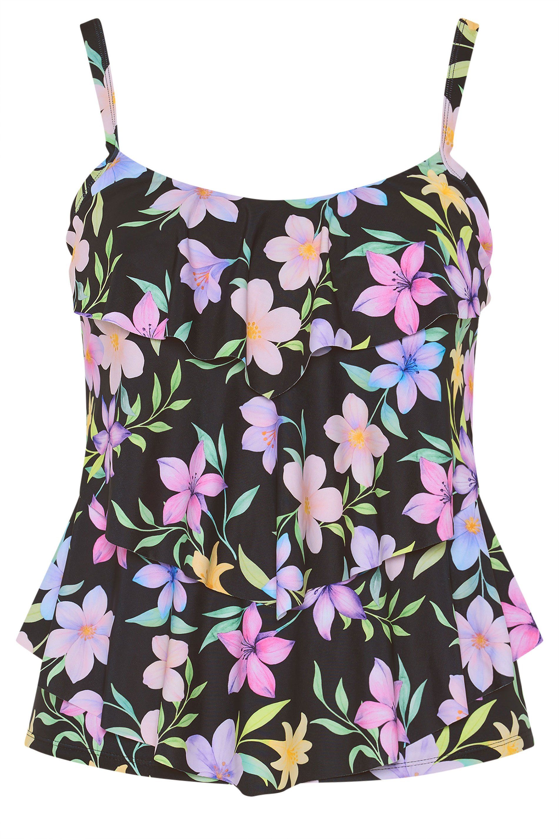 Yours Floral Tankini Top