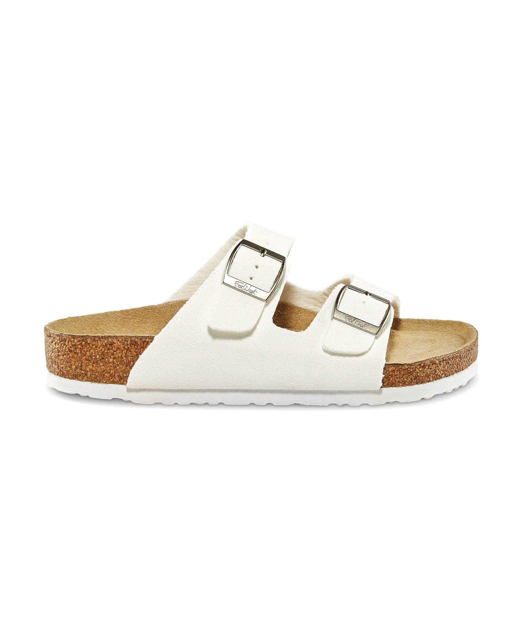 Farwest Women's Tofino Cork 2 Strap Canvas Sandal
