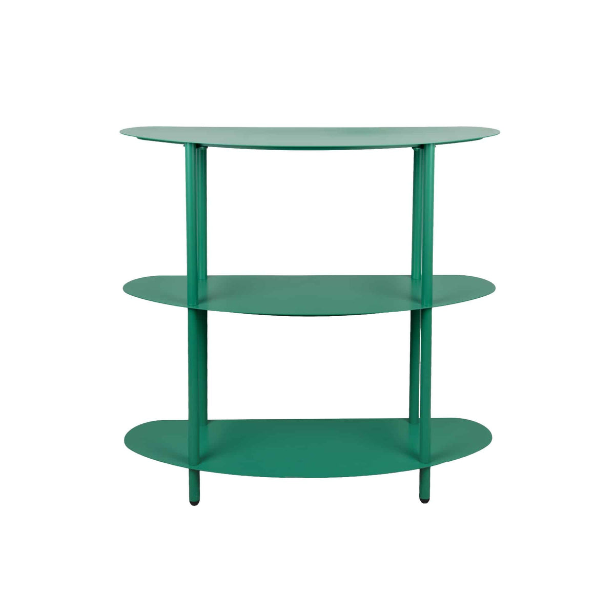 Leitmotiv side table Cool Retro - groen - 90x28x82cm