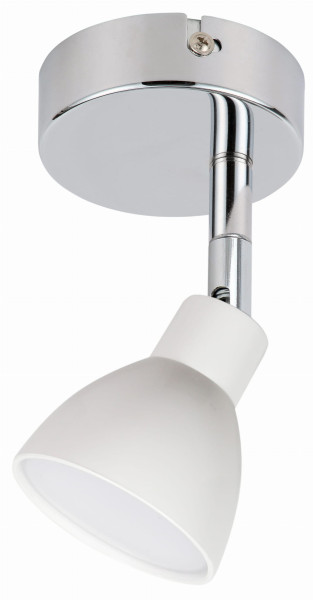 Kinkiet ROYchromowany biały LED 1x5W wym:10x15x9cm IP20 Candellux