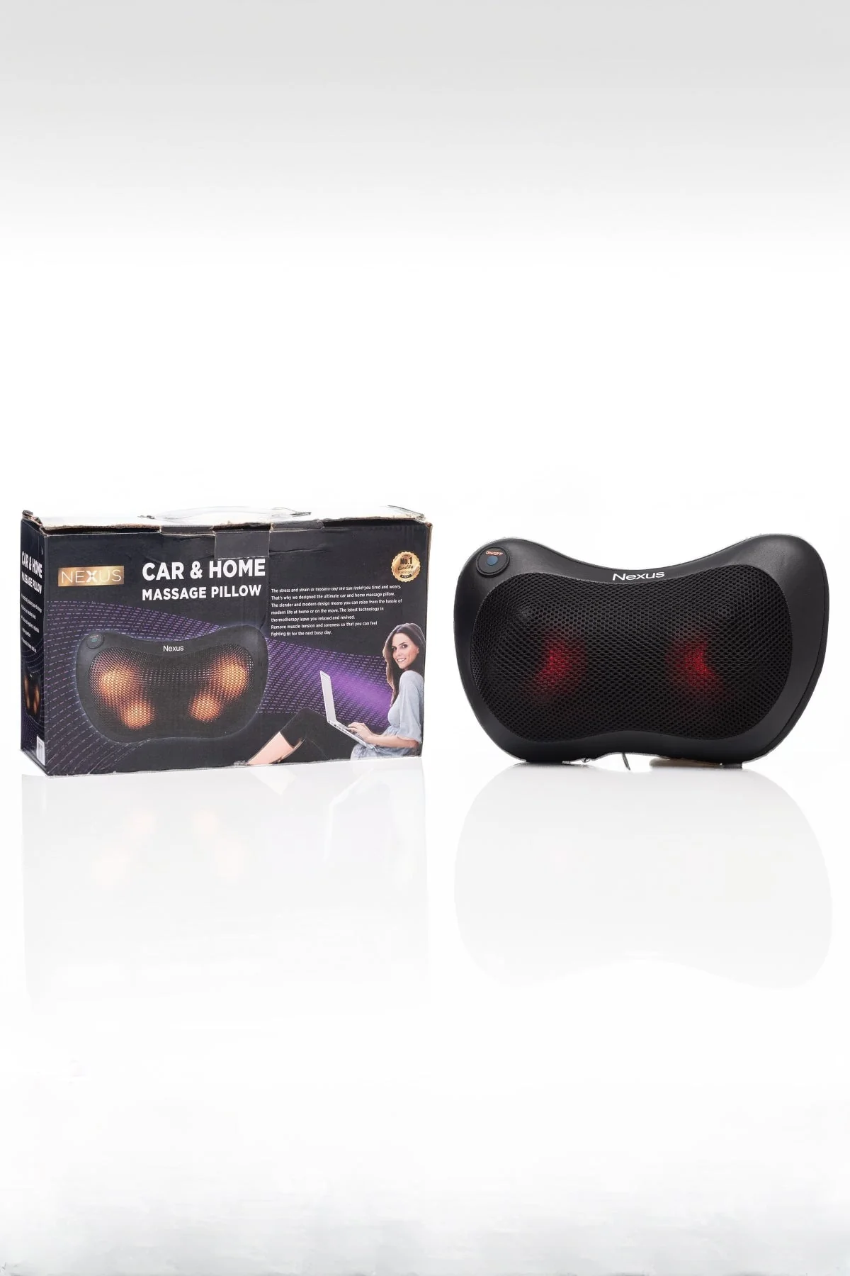 Nexus Massage Neck Cushion In Black