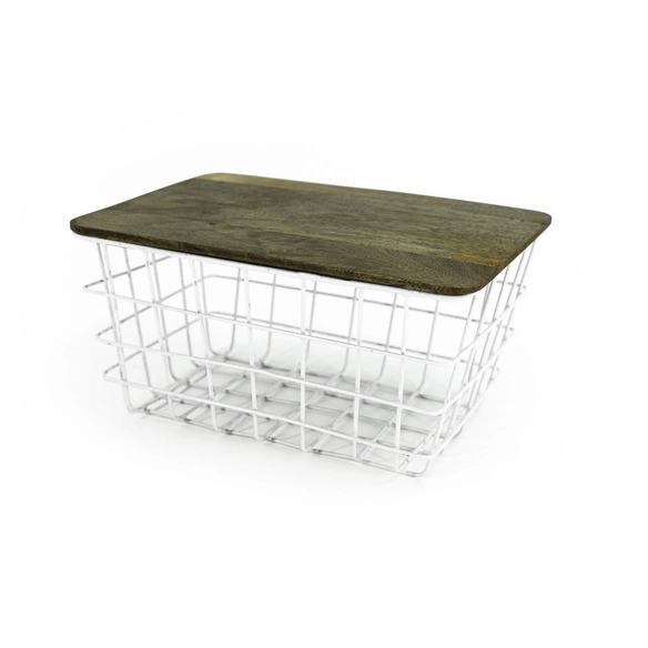 Korbset, BxH:26 x 19,5 cm, weiß/natur