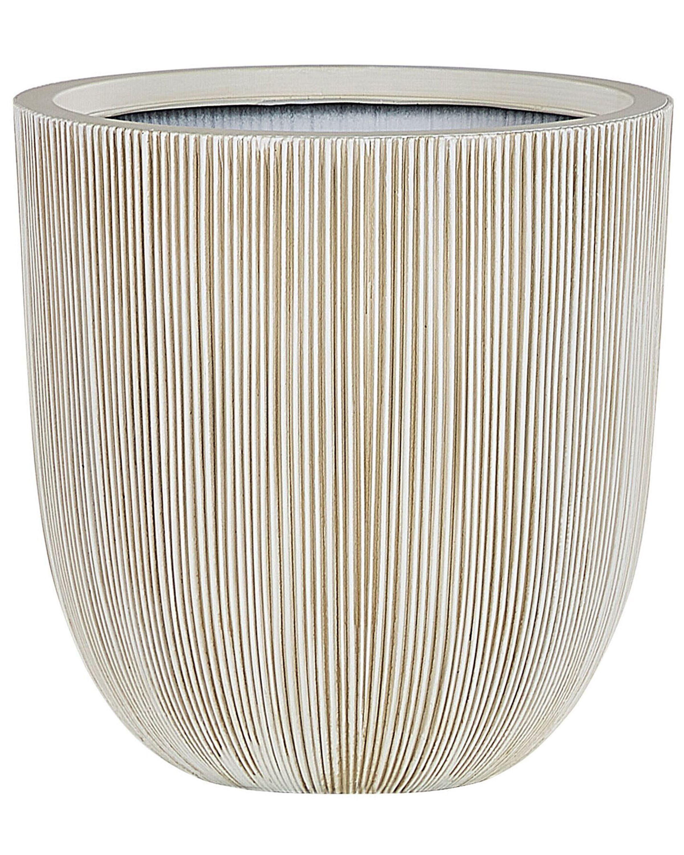 Doniczka CHIOS Plastik 44 cm Beżowy