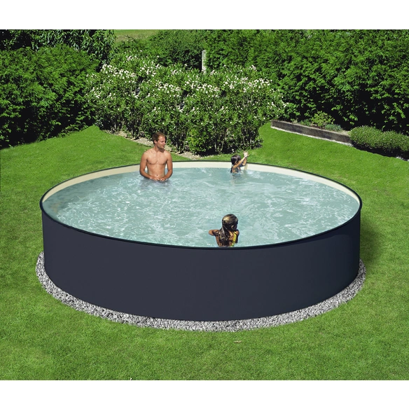 Rundpool, rund, Ø x H: 300 x 120 cm