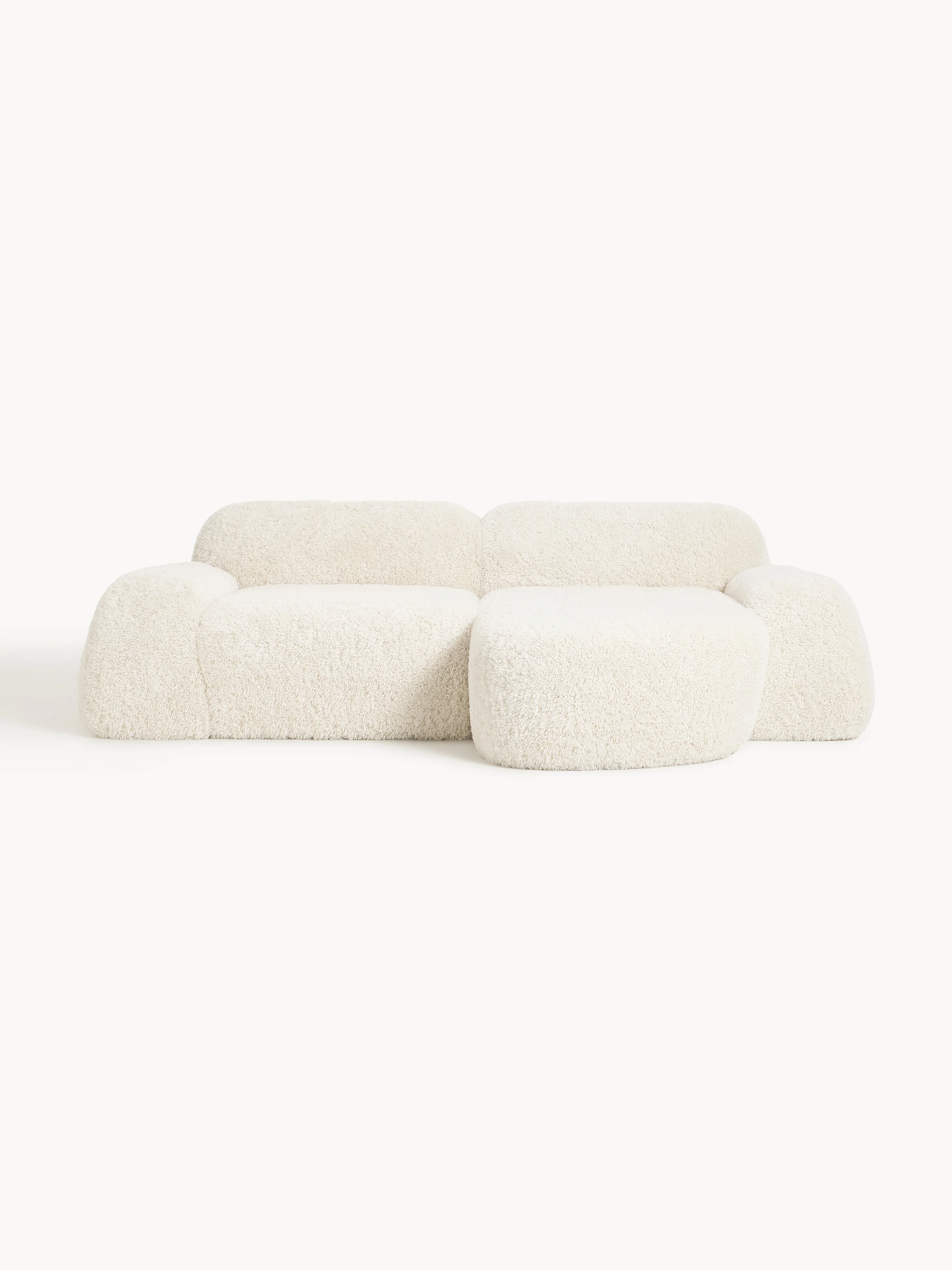 Modulares Teddy-Ecksofa Wolke (3-Sitzer)