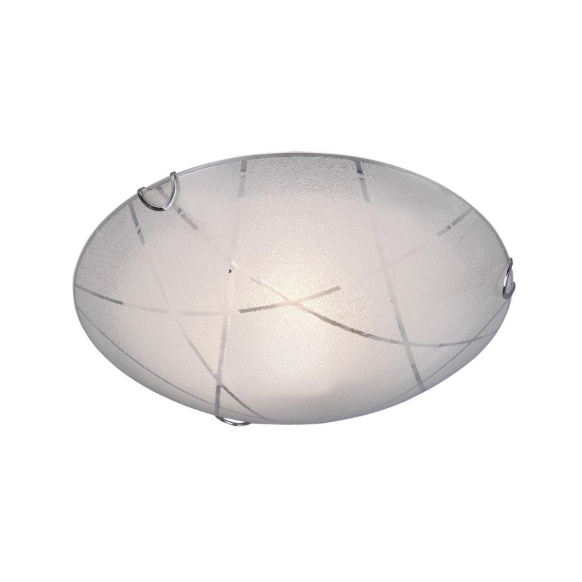 Plafonbiały okrągły 30cm SANDRINA 1xE27x40W IP20 Trio