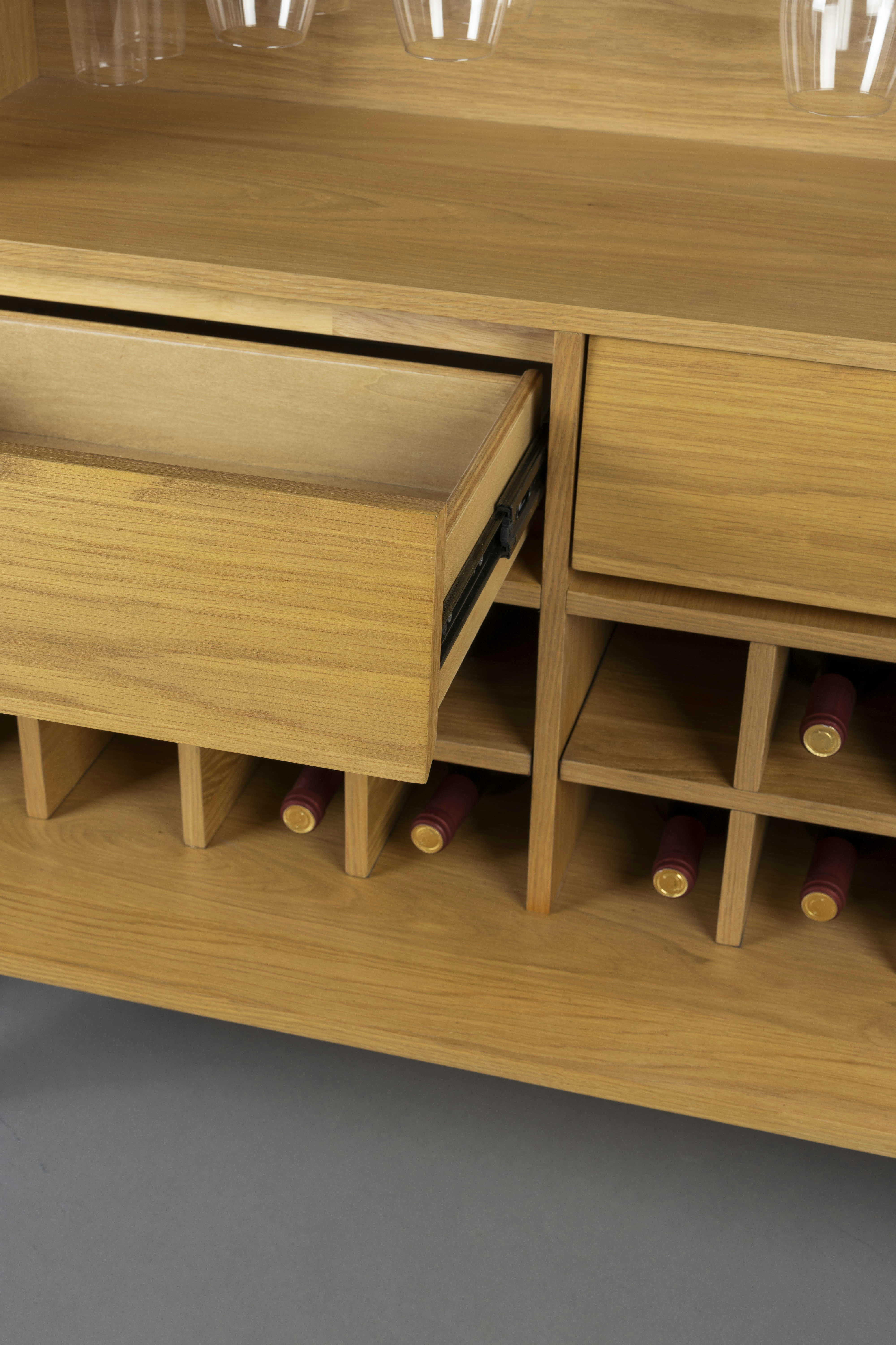 CLASS - Buffet en bois beige